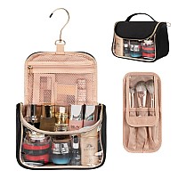 Ethereal Makeup Bag Travel Bag With Hanging Hook Portable Toiletry Bag For Women With Small Brushes Bag Clear Cosmetic Bag