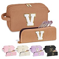 Yoolife Wedding Bridesmaid Proposal Gifts Letter Travel Makeup Bag Cosmetic Bag Makeup Bags For Women Makeup Pouch Large Makeu