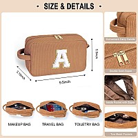 Yoolife Wedding Bridesmaid Proposal Gifts Letter Travel Makeup Bag Cosmetic Bag Makeup Bags For Women Makeup Pouch Large Makeu