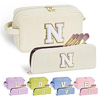 Yoolife Monogram Makeup Bag Cute Gifts Gifts For Women Her Travel Bag Makeup Bag Organizer Makeup Bags For Women Make Up Bag T