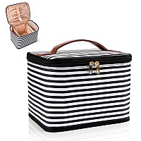 Ocheal Makeup Baglarge Travel Makeup Bag Organizer Cosmetic Bags For Women Washable Make Up Bag Makeup Organizer Case With Divi