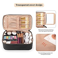 Ocheal Makeup Bag Travel Makeup Bag Organizer Waterproof Cosmetics Make Up Bagtoiletry Bag For Womenlarge Capacity For Girls