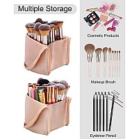 Makeup Brush Case Travel Makeup Brush Holder Portable Makeup Brush Bag Professional Cosmetic Bag Artist Storage Bag Essentials S