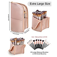 Makeup Brush Case Travel Makeup Brush Holder Portable Makeup Brush Bag Professional Cosmetic Bag Artist Storage Bag Essentials S