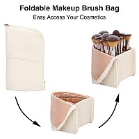 Makeup Brush Case Travel Makeup Brush Holder Portable Makeup Brush Bag Professional Cosmetic Bag Artist Storage Bag Essentials S