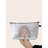 Deanfun Small Makeup Case Cute And Waterproof Cosmetic Bag For Womenrainbow You Are Nothing Short Of Amazing D556380