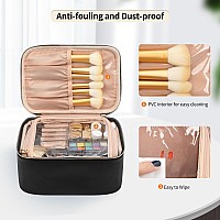 Ocheal Makeup Bagtravel Cosmetic Bag For Womenlarge Clear Window Make Up Bag Organizer Case For Girls Cosmetics And Brushes To