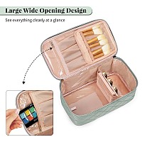 Ocheal Makeup Bag Travel Makeup Bag Waterproof Cosmetics Organizer Make Up Bag Casetoiletry Bag For Womenlarge Capacity For G