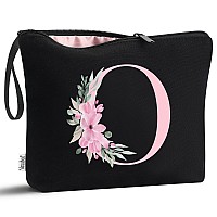 Vavabox Az Personalized Makeup Bag Birthday Gifts For Women Mom Gifts For Best Friend Bride Bridesmaid Cosmetic Bag O Black