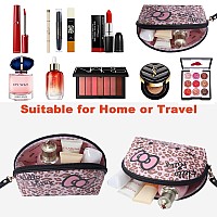 Ambealla Make Up Bag Travel Cosmetic Bags Brush Holder Zipper Pouch Case Organizer Cute Organizer Suitable For Purse For Women