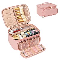 Ocheal Makeup Bag Multifunctional Make Up Bags Large Compact Makeup Bag Organizer Cosmetics Toiletry Brushes Storage Case For W