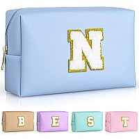 Topeast Preppy Stuff Cute Makeup Bag Small Cosmetic Bag Travel Toiletry Bag Personalized Birthday Wedding Gifts For Mom Teacher