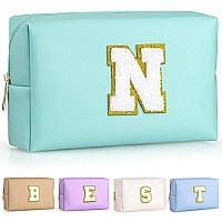 Topeast Preppy Stuff Cute Makeup Bag Small Cosmetic Bag Travel Toiletry Bag Personalized Birthday Wedding Gifts For Mom Teacher