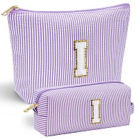 Yoolife Birthday Gifts For Women Mom Christmas Gifts Idea For Her Mom Teacher Personalized Cute Initial Makeup Bag Pouch For