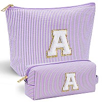 Yoolife Mom Birthday Gifts For Women Personalized Monogram Makeup Bag Cosmetic Bag Travel Toiletry Bag Birthday Gifts For Wome