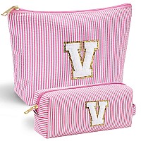 Yoolife Cute Gifts Travel Makeup Bag Pink Makeup Bag Make Up Bag Travel Cosmetic Bags For Women Yoga Bag Picnic Bag Cute Makeu