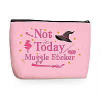 Magic Book Lovers Gifts Makeup Bag Magic Wizard Staff Stuff Funny Inspired Movie Bookworm Bookish Gifts Friendship Gifts For Wom