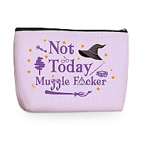 Magic Book Lovers Gifts Makeup Bag Magic Wizard Staff Stuff Funny Inspired Movie Bookworm Bookish Gifts Friendship Gifts For Wom