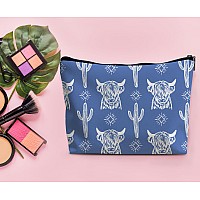 Lacosu Western Makeup Bag Western Gifts For Women Cow Makeup Bag Cowgirl Stuff Western Stuff For Women Western Gifts Cowgirl Gif