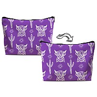 Lacosu Western Makeup Bagwestern Gifts For Womencow Makeup Bagcowgirl Stuffwestern Stuff For Womenwestern Giftscowgirl Gif