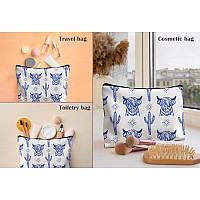 Lacosu Western Makeup Bag Western Gifts For Women Cow Makeup Bag Cowgirl Stuff Western Stuff For Women Western Gifts Cowgirl Gif