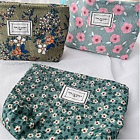 Cosmetic Bags For Women Makeup Bag Large Capacity Purse Travel Toiletry Zipper Storage Pouch Make Up Brushes Organizer For Gifts