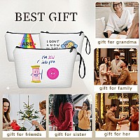 Women Birthday Gift Ideas Small Make Up Bag Friend Gift Sisters Gifts From Sister Travel Cosmetic Bags For Women Funny Gift