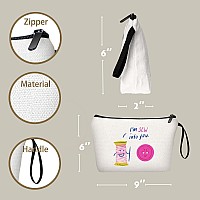 Women Birthday Gift Ideas Small Make Up Bag Friend Gift Sisters Gifts From Sister Travel Cosmetic Bags For Women Funny Gift