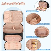 Ocheal Makeup Bag Multifunctional Make Travel Bag With Zipper Pouch Cute Makeup Bag Organizer For Women Girls Large Cosmetics T