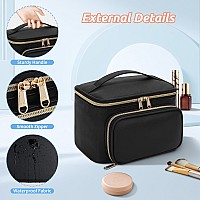 Ocheal Makeup Bag Multifunctional Make Travel Bag With Zipper Pouch Cute Makeup Bag Organizer For Women Girls Large Cosmetics T