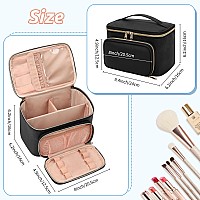 Ocheal Makeup Bag Multifunctional Make Travel Bag With Zipper Pouch Cute Makeup Bag Organizer For Women Girls Large Cosmetics T