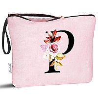 Vavabox Az Personalized Makeup Bagbirthday Gifts For Women Momgifts For Best Friendbride Bridesmaid Cosmetic Bag P Pink