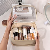 Pocmimut Clear Makeup Bagssmall Makeup Pouch With Large Cosmetic Bag For Car Essentials For Womentravel Essentials Organizers