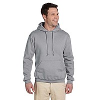 Adult Super Sweats NuBlend Fleece Pullover Hooded Sweatshirt - TRUE RED - S(D0102HI3UKY)