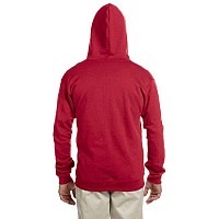 Adult 8 oz NuBlend Fleece Full-Zip Hooded Sweatshirt - ASH - 3XL(D0102HI3DBg)