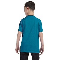 Youth DRI-POWER AcTIVE T-Shirt - IRISH gREEN HTHR - M(D0102HI3TYW)