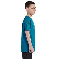 Youth DRI-POWER AcTIVE T-Shirt - IRISH gREEN HTHR - M(D0102HI3TYW)