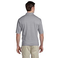 Adult SpotShieldPocket Jersey Polo - WHITE - L(D0102H2H7N7)