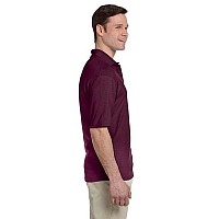 Adult SpotShieldPocket Jersey Polo - WHITE - L(D0102H2H7DY)