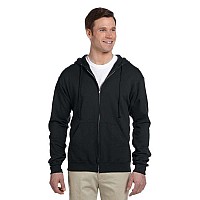 Adult 8 oz NuBlend Fleece Full-Zip Hooded Sweatshirt - ASH - 3XL(D0102HI3DgW)