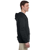 Adult 8 oz NuBlend Fleece Full-Zip Hooded Sweatshirt - ASH - 3XL(D0102HI3DgW)