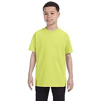 Youth DRI-POWER AcTIVE T-Shirt - IRISH gREEN HTHR - M(D0102HI3T3A)