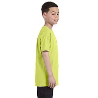 Youth DRI-POWER AcTIVE T-Shirt - IRISH gREEN HTHR - M(D0102HI3T3A)