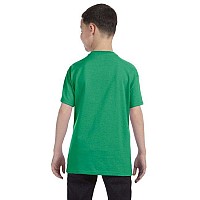 Youth DRI-POWER AcTIVE T-Shirt - IRISH gREEN HTHR - M(D0102HI3U9W)