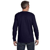 Adult DRI-POWER AcTIVE Long-Sleeve T-Shirt - BLAcK - S(D0102H2H5Y7)