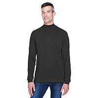 Adult Sueded cotton Jersey Mock Turtleneck - WHITE - XS(D0102H764AT)