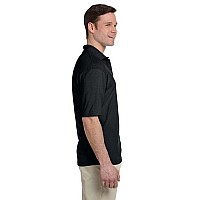 Adult SpotShieldPocket Jersey Polo - WHITE - L(D0102H2H7V7)