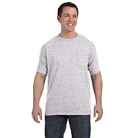 Mens Authentic-T Pocket T-Shirt - ASH - S(D0102H7K83T)