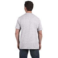 Mens Authentic-T Pocket T-Shirt - ASH - S(D0102H7K83T)