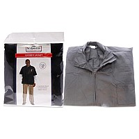 Scalpmaster Extra Large Black Poly/Cotton Barber Jacket